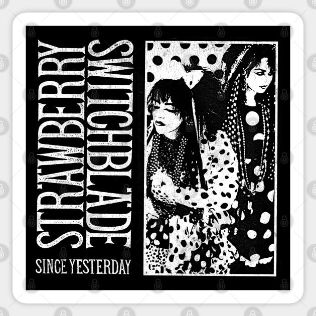 Strawberry Switchblade Sticker by DankFutura